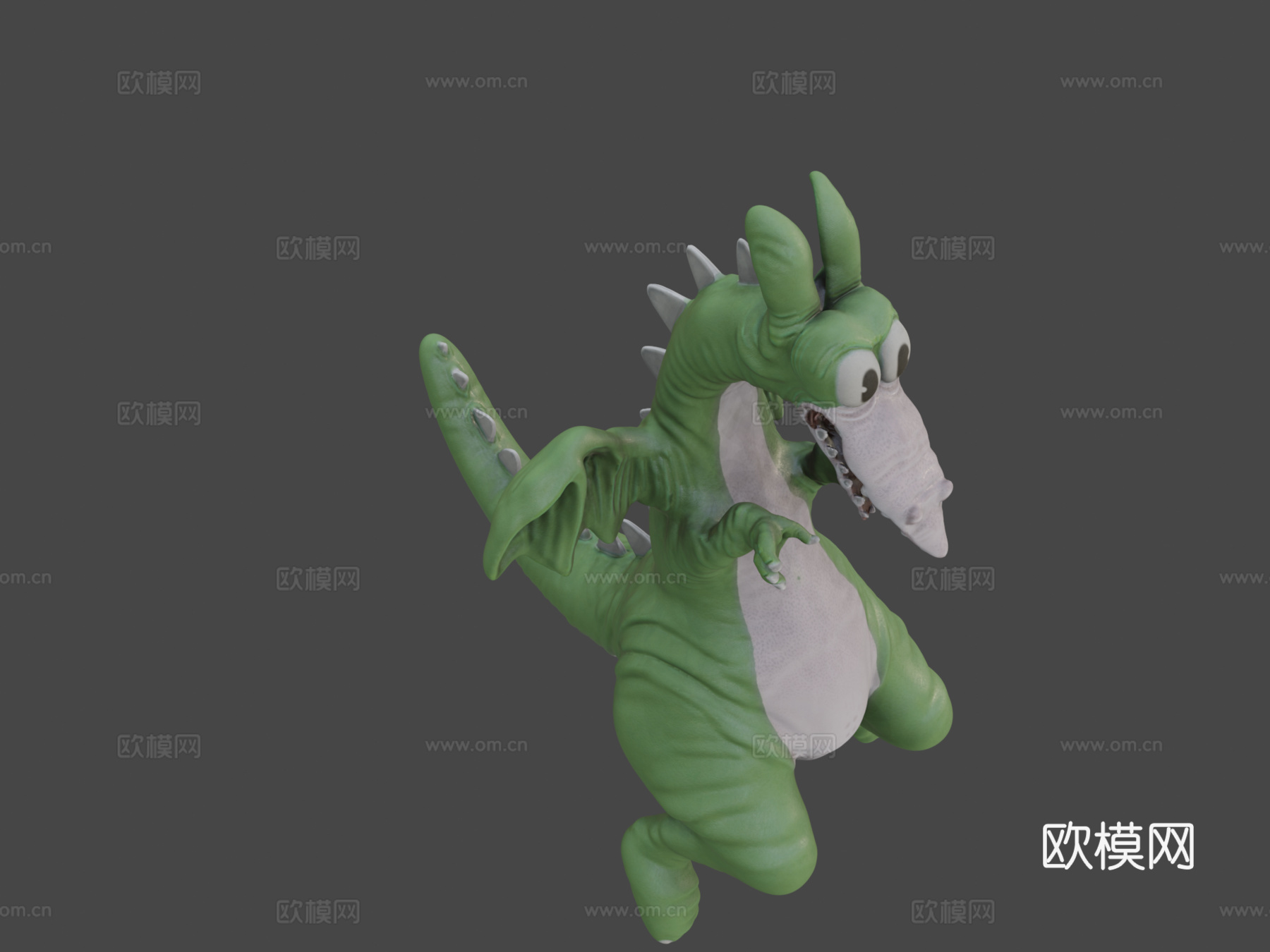 卡通龙3d模型