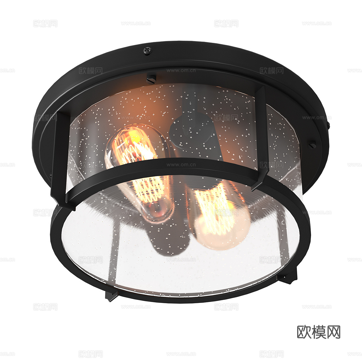 北欧简约吸顶灯 吸顶灯 简约吸顶灯 灯3d模型