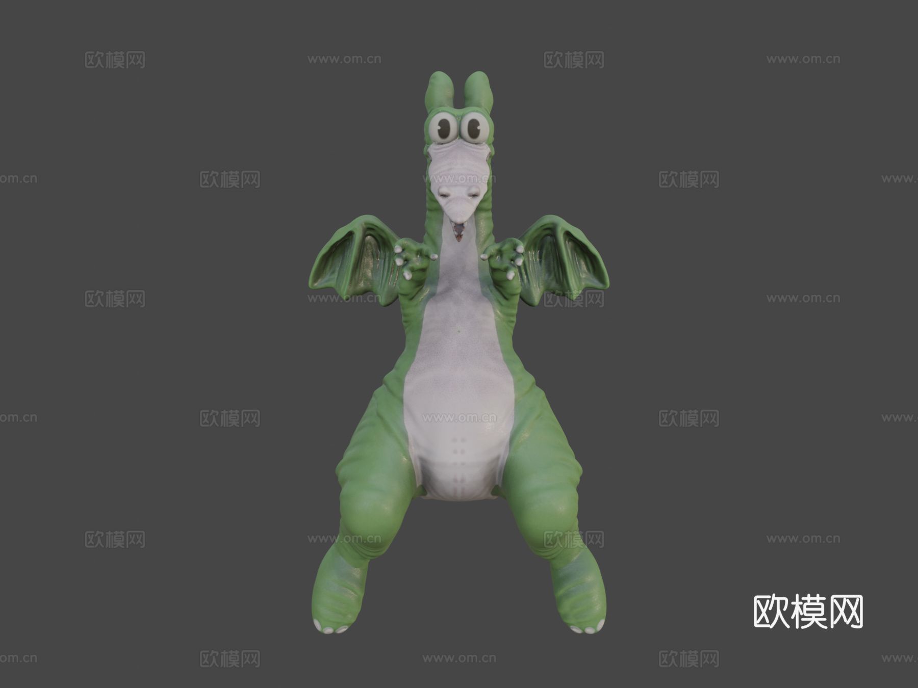 卡通龙3d模型