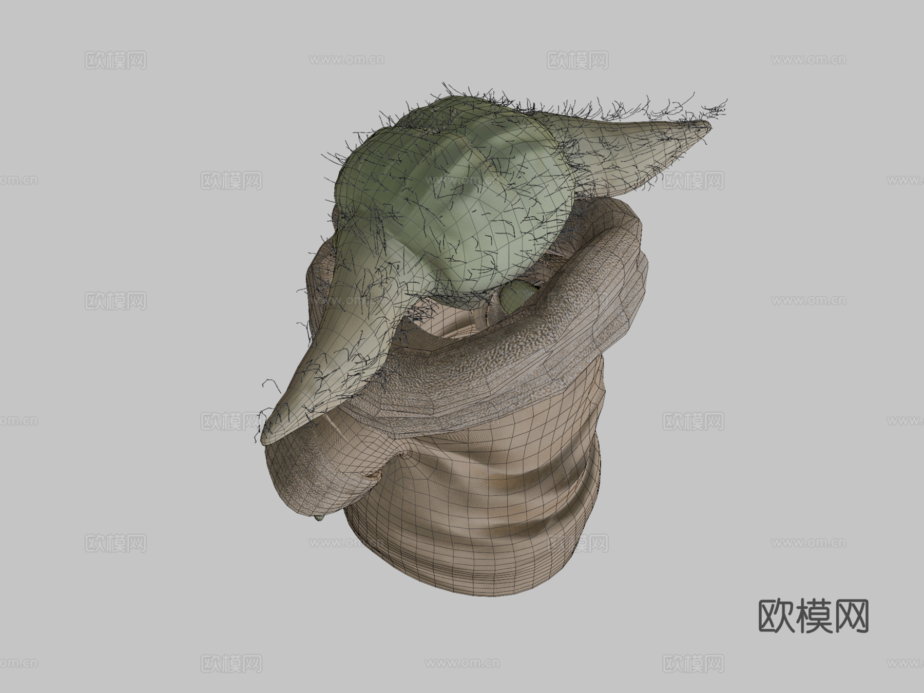 格罗古3d模型