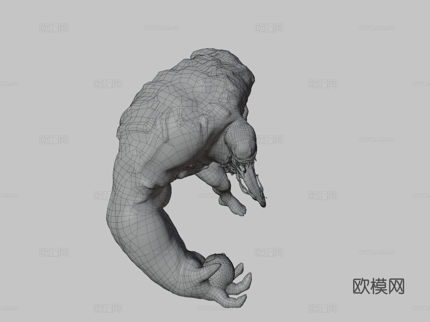 毒液3d模型