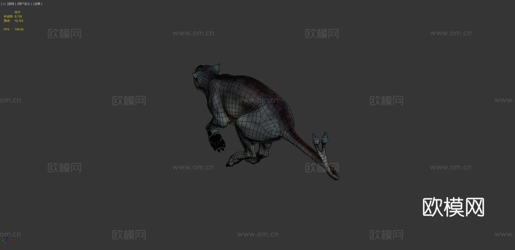 游戏挑战 - 3D - 怪物3d模型