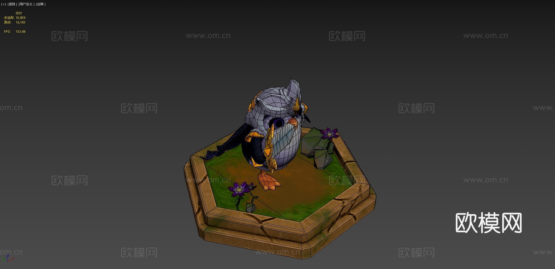 企鹅[3D模型]-英雄联盟粉丝艺术3d模型