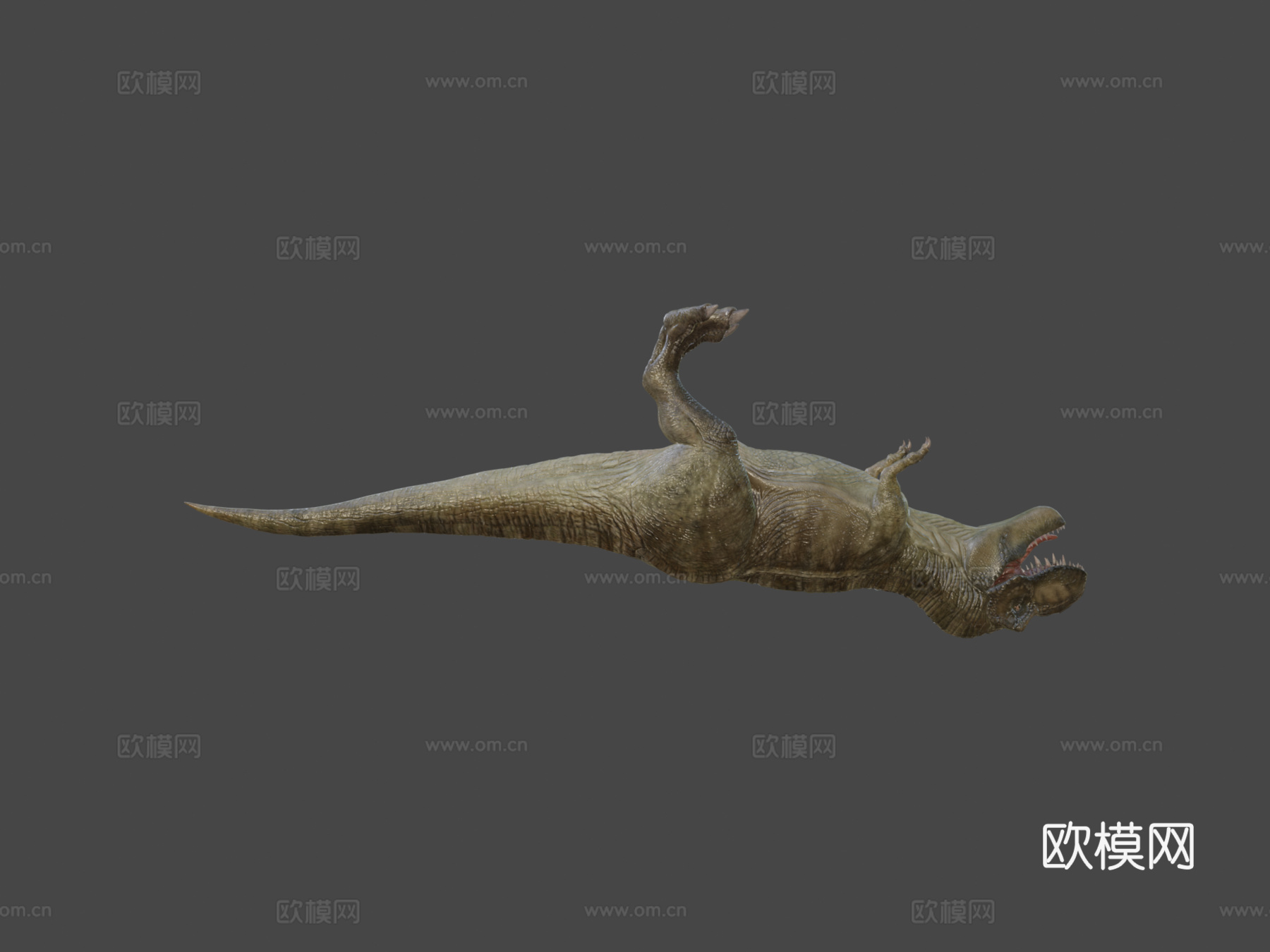 暴龙3d模型