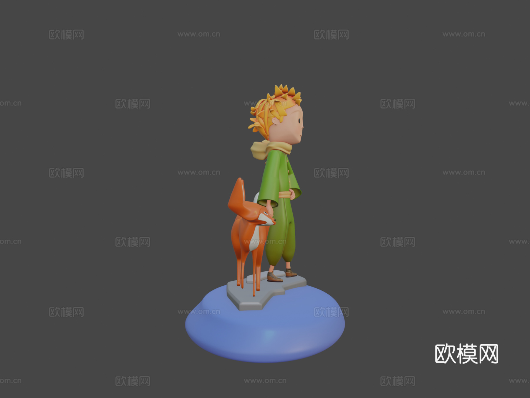 小王子3D打印3d模型