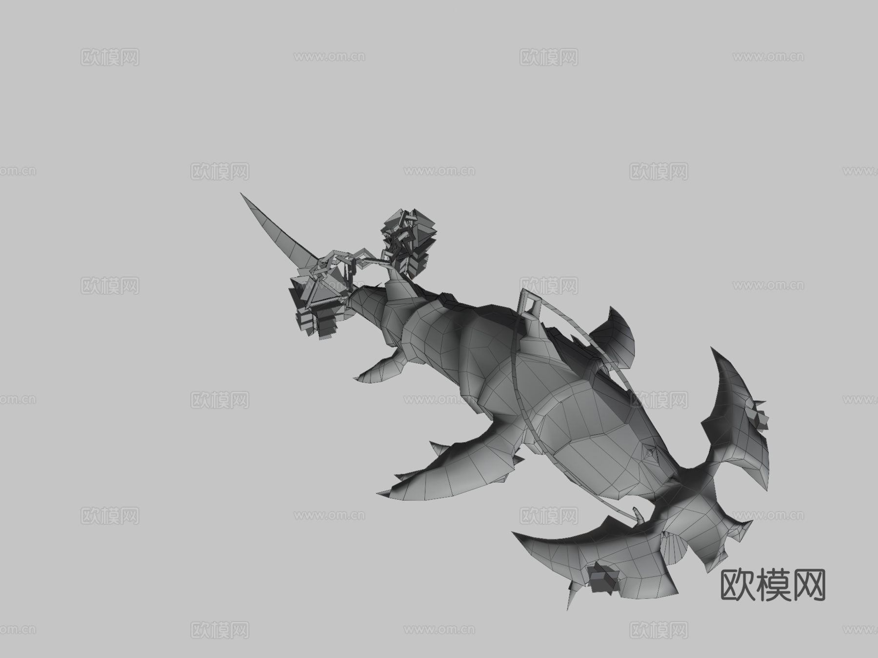 嗜魂之口魔口3d模型