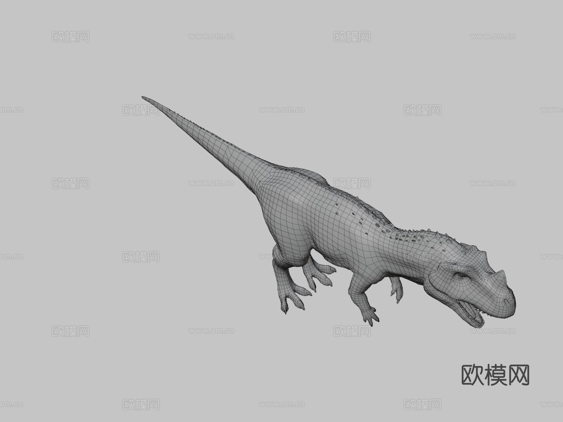 侏罗纪公园3-角鼻龙3d模型