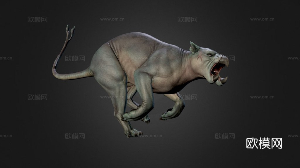 游戏挑战 - 3D - 怪物3d模型