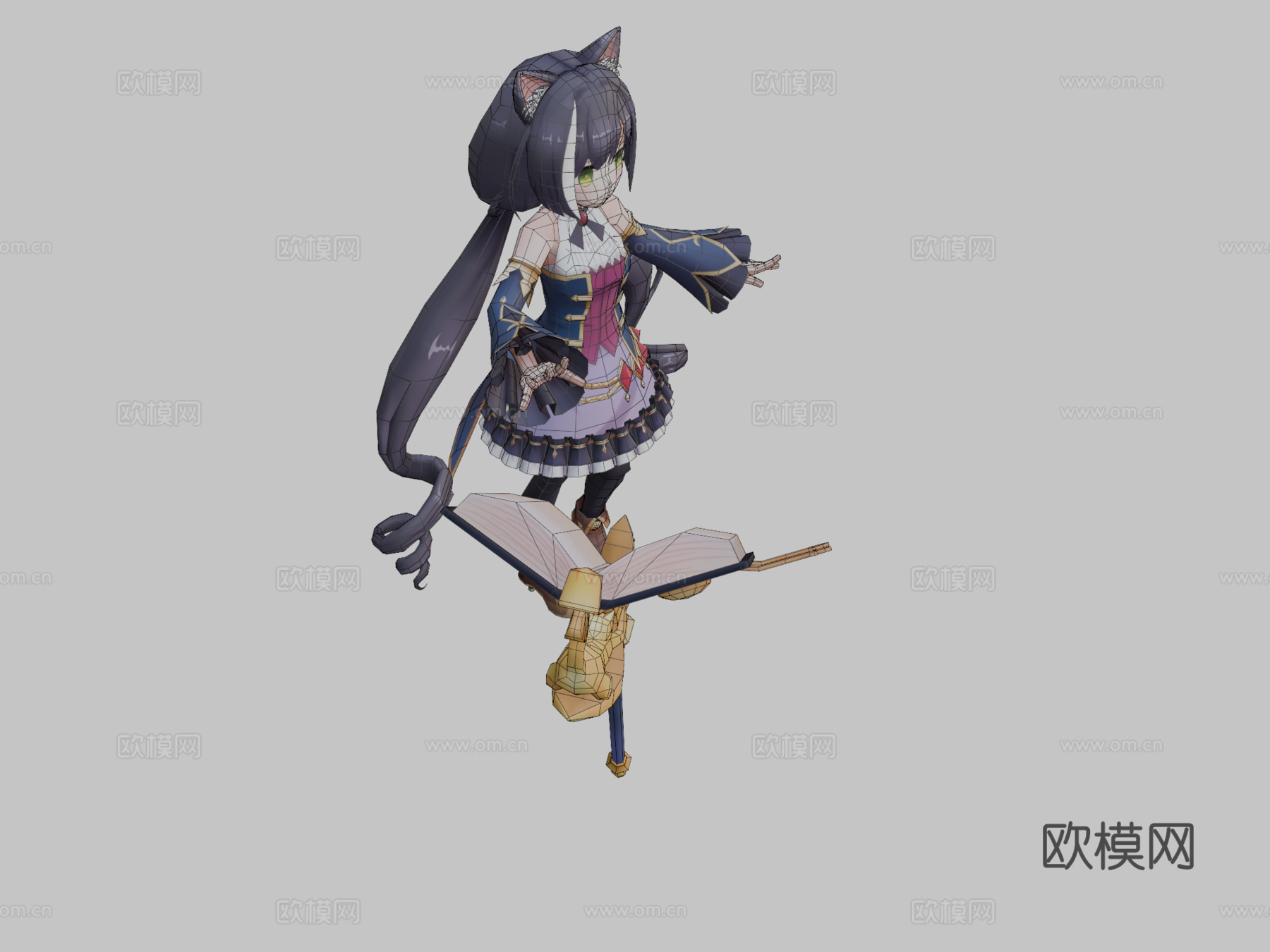 公主连结！Re-Dive凯露3d模型