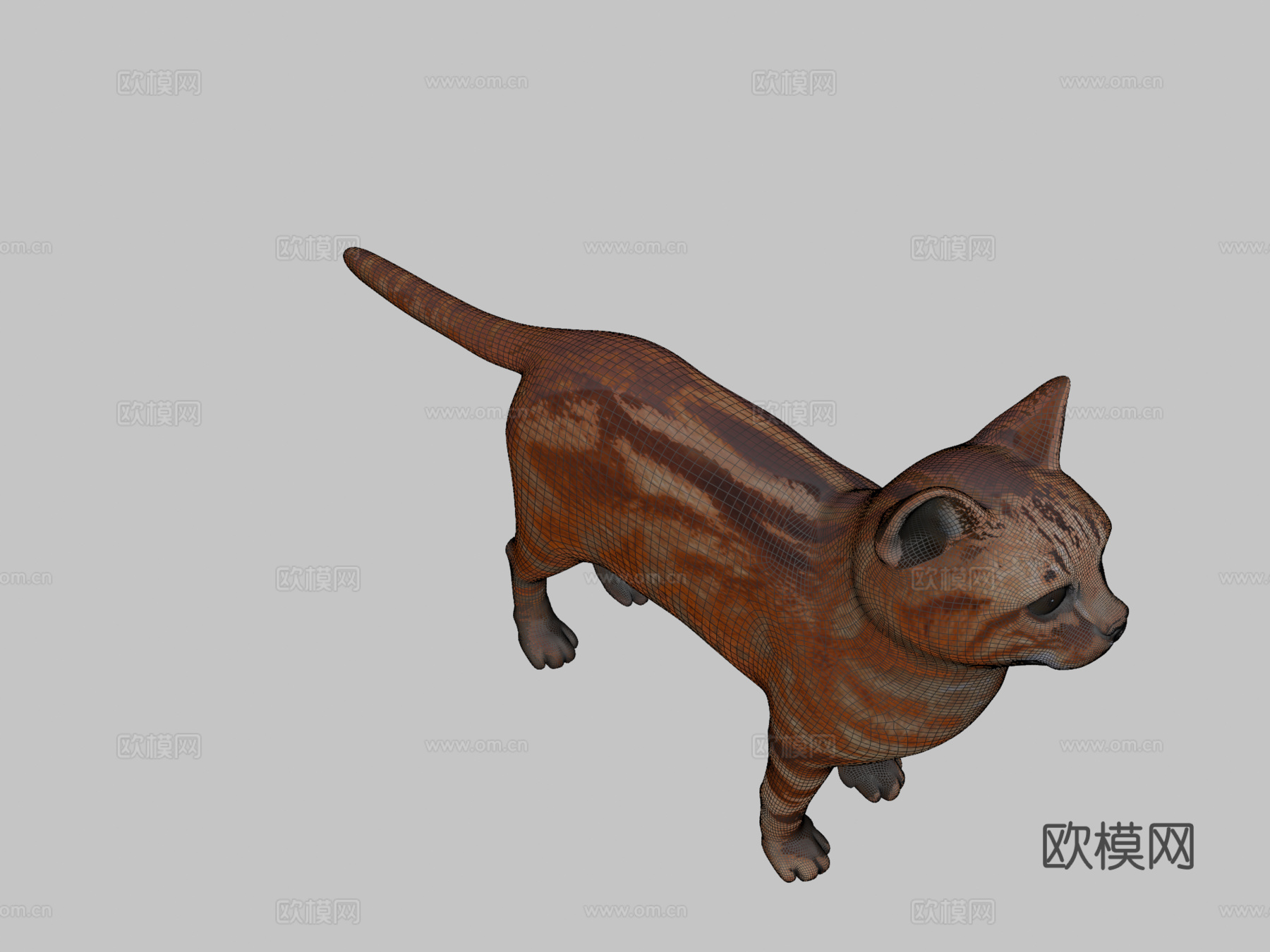 猫3D模型3d模型