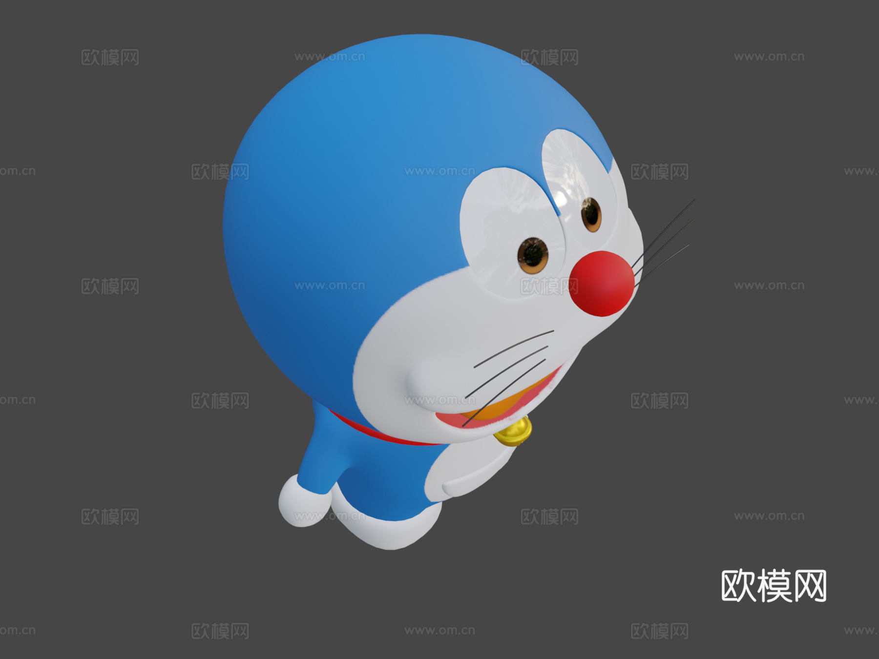 哆啦A梦3d模型