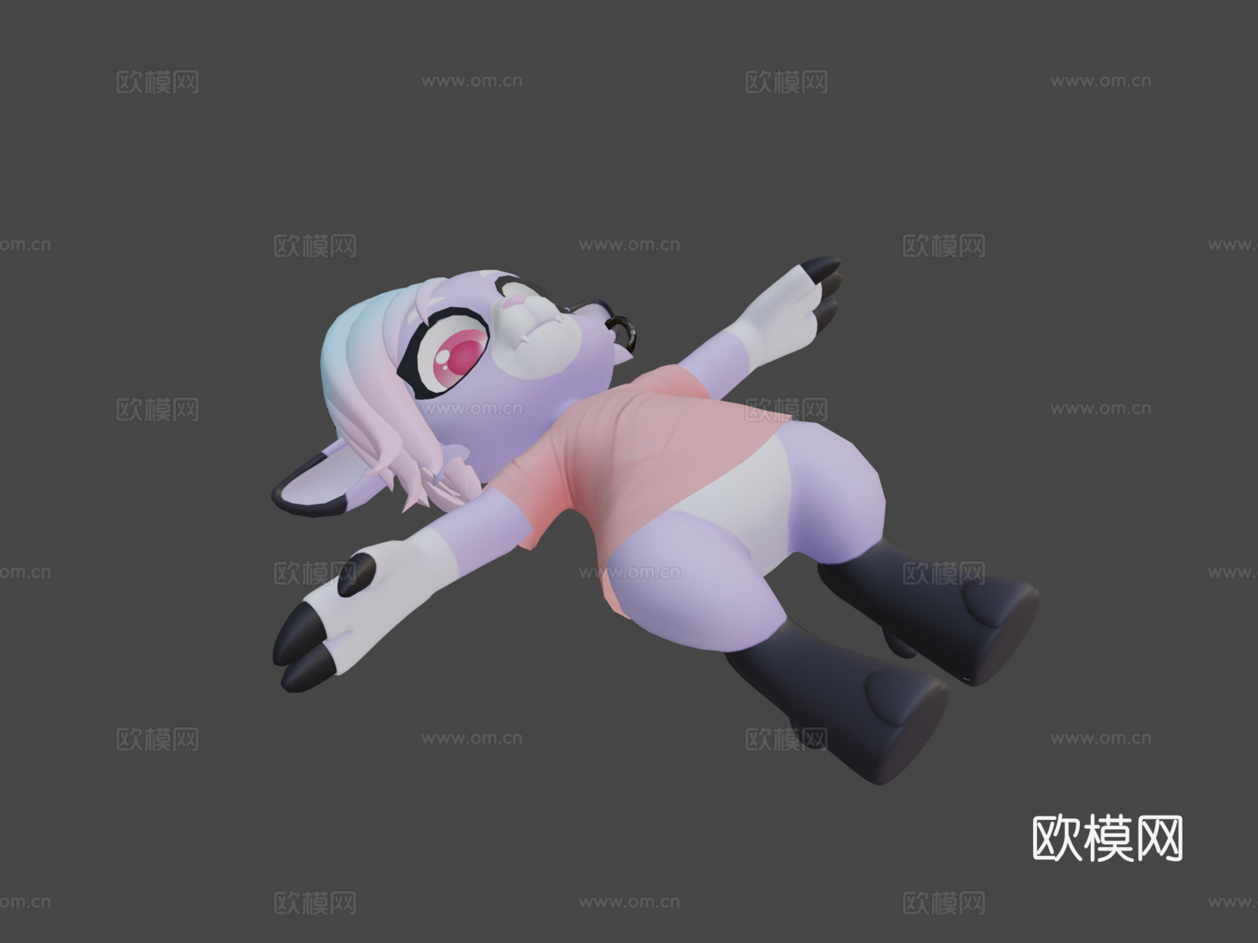 [VRChat] 爪爪Ais，3d模型