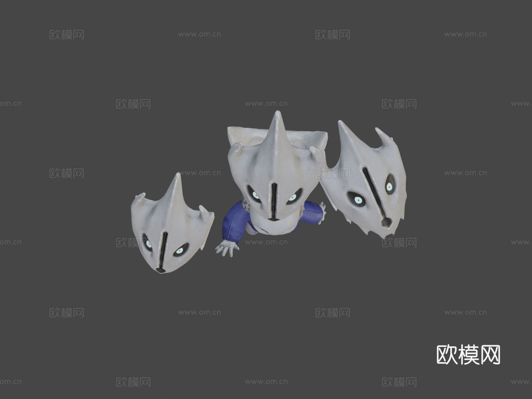 卡通人物3d模型