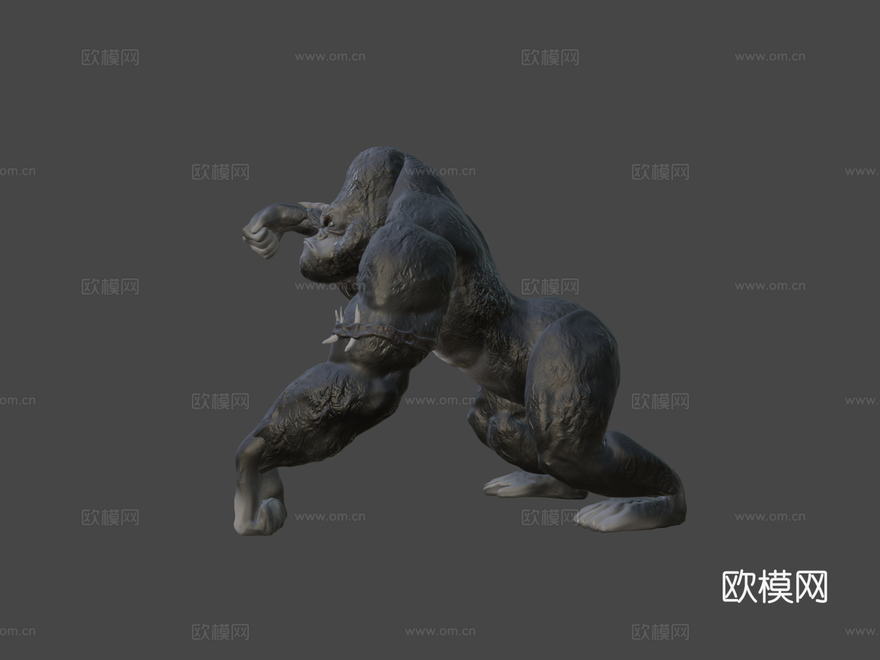 金刚3d模型