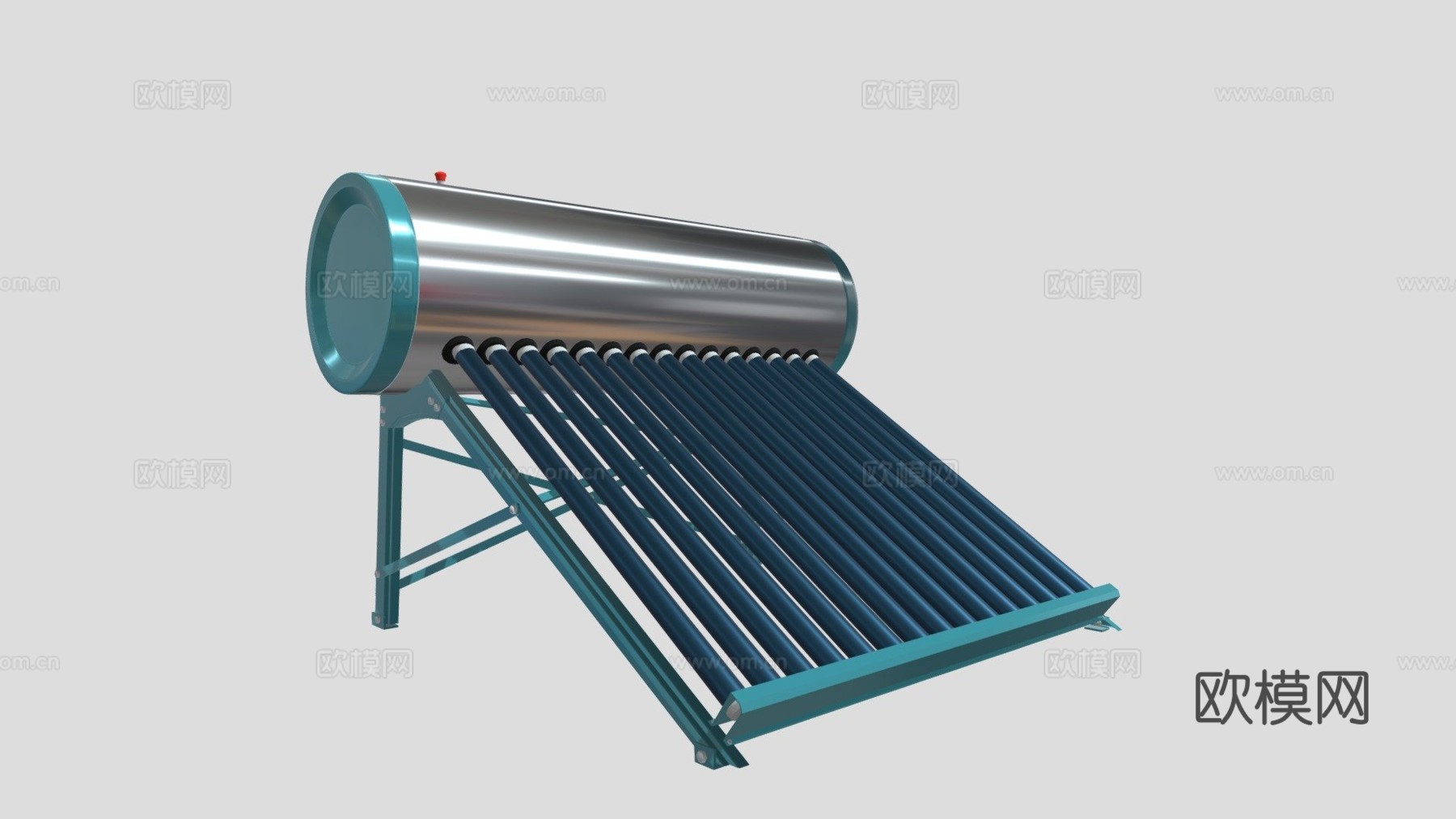 太阳能热水器-阿尼尔3d模型