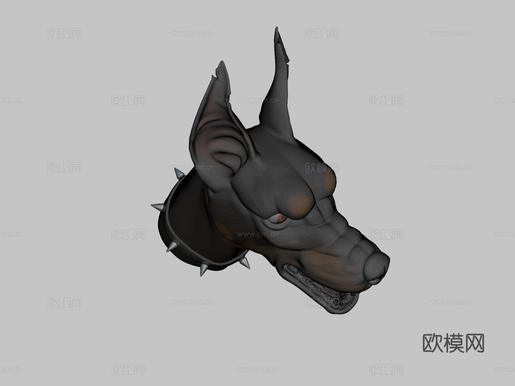 狂暴杜宾犬 - SJ第15天3d模型
