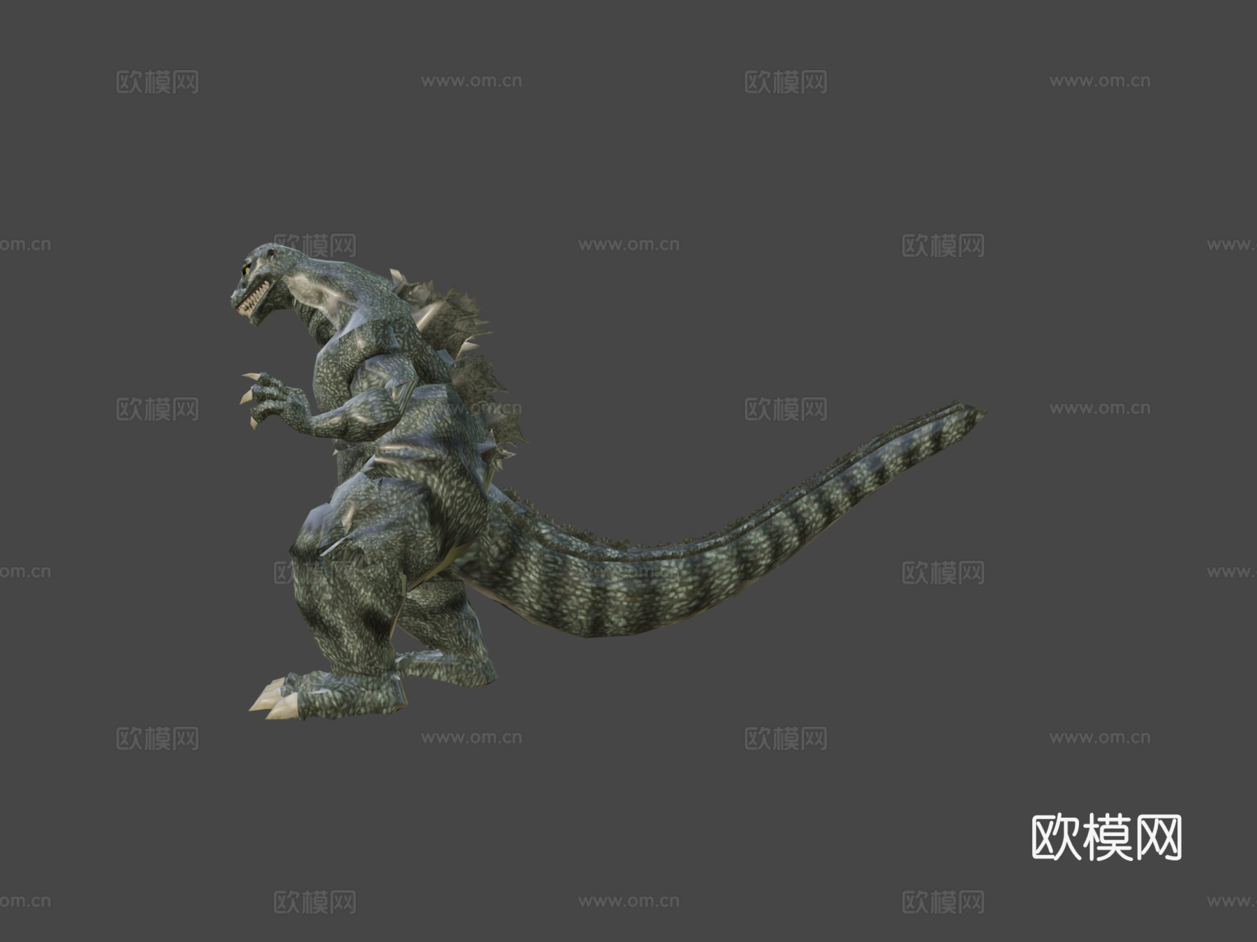 版哥斯拉3d模型
