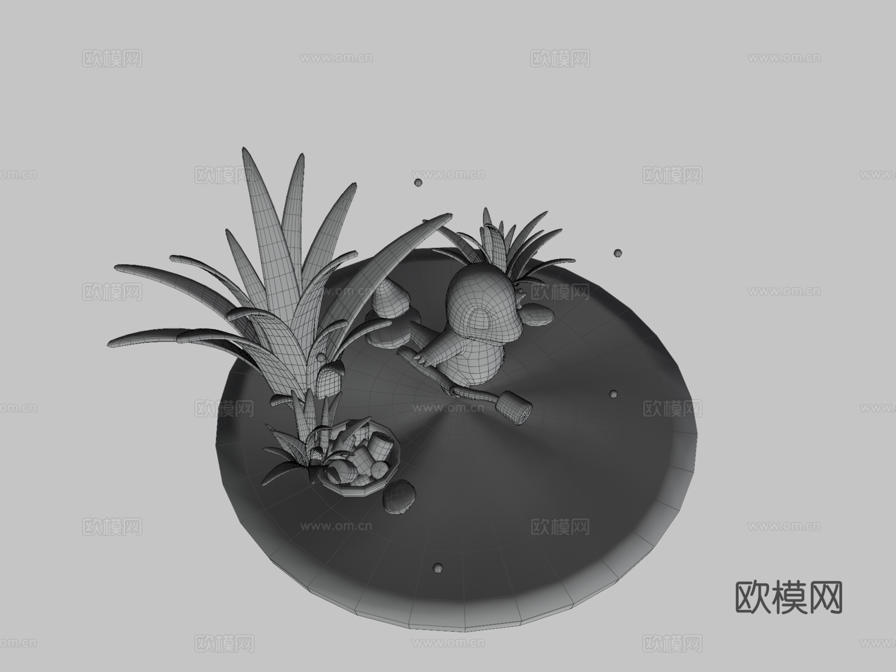 小火龙3d模型