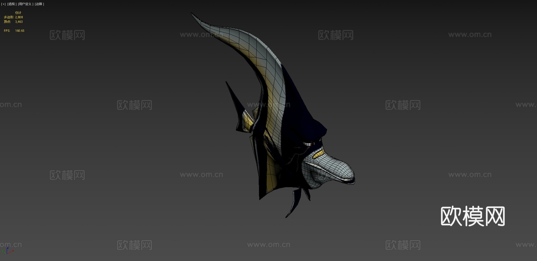 小丑鱼吉尔3D模型3d模型