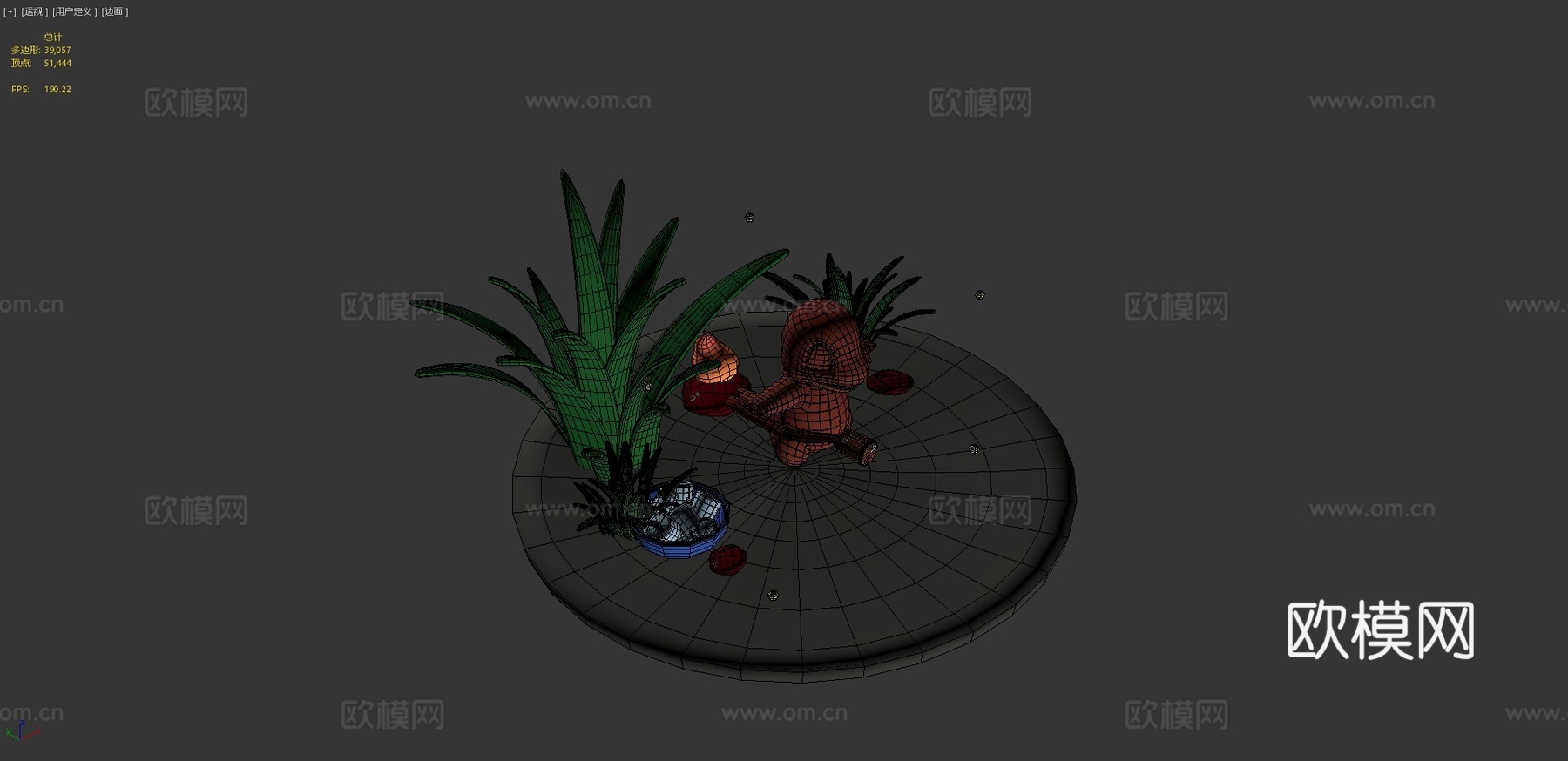 小火龙3d模型