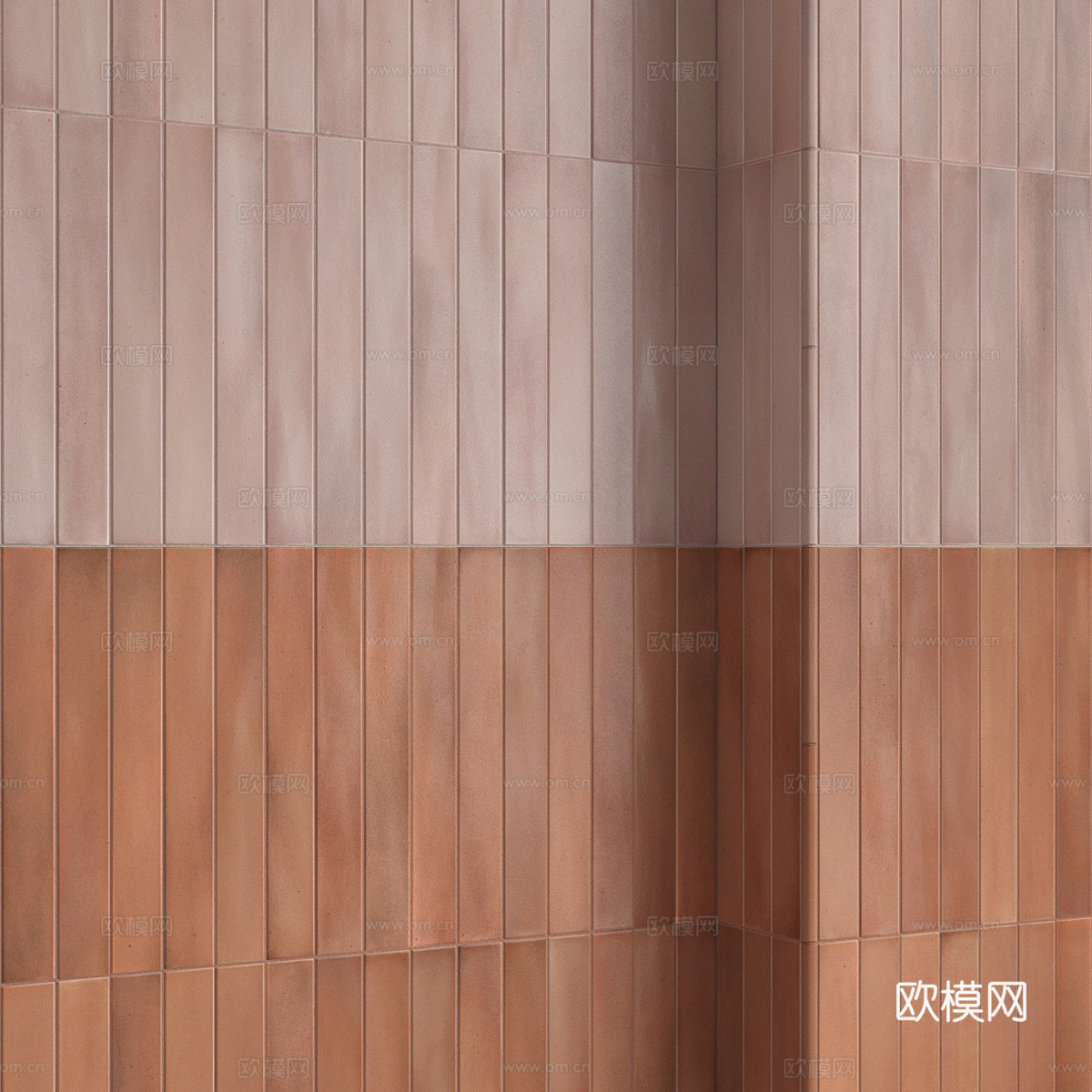 新中式瓷砖 花砖 仿古砖3d模型