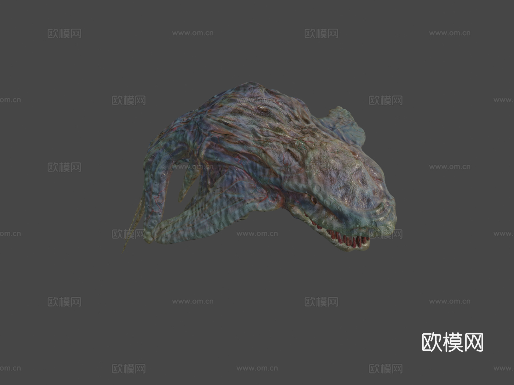 深渊尖颚3d模型