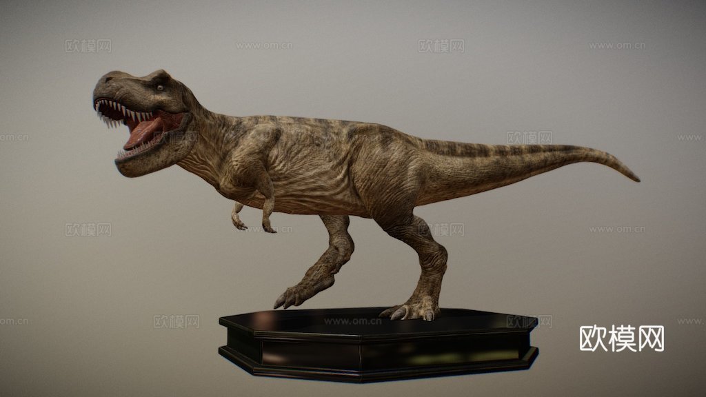 暴龙3d模型