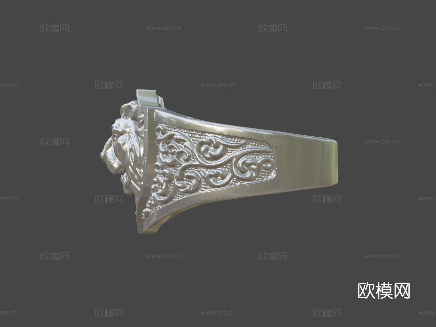狮子盾牌3d模型
