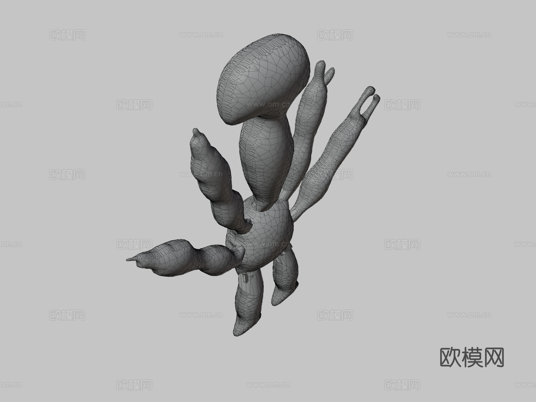 班班花园7-粉丝自制注射器兽3d模型