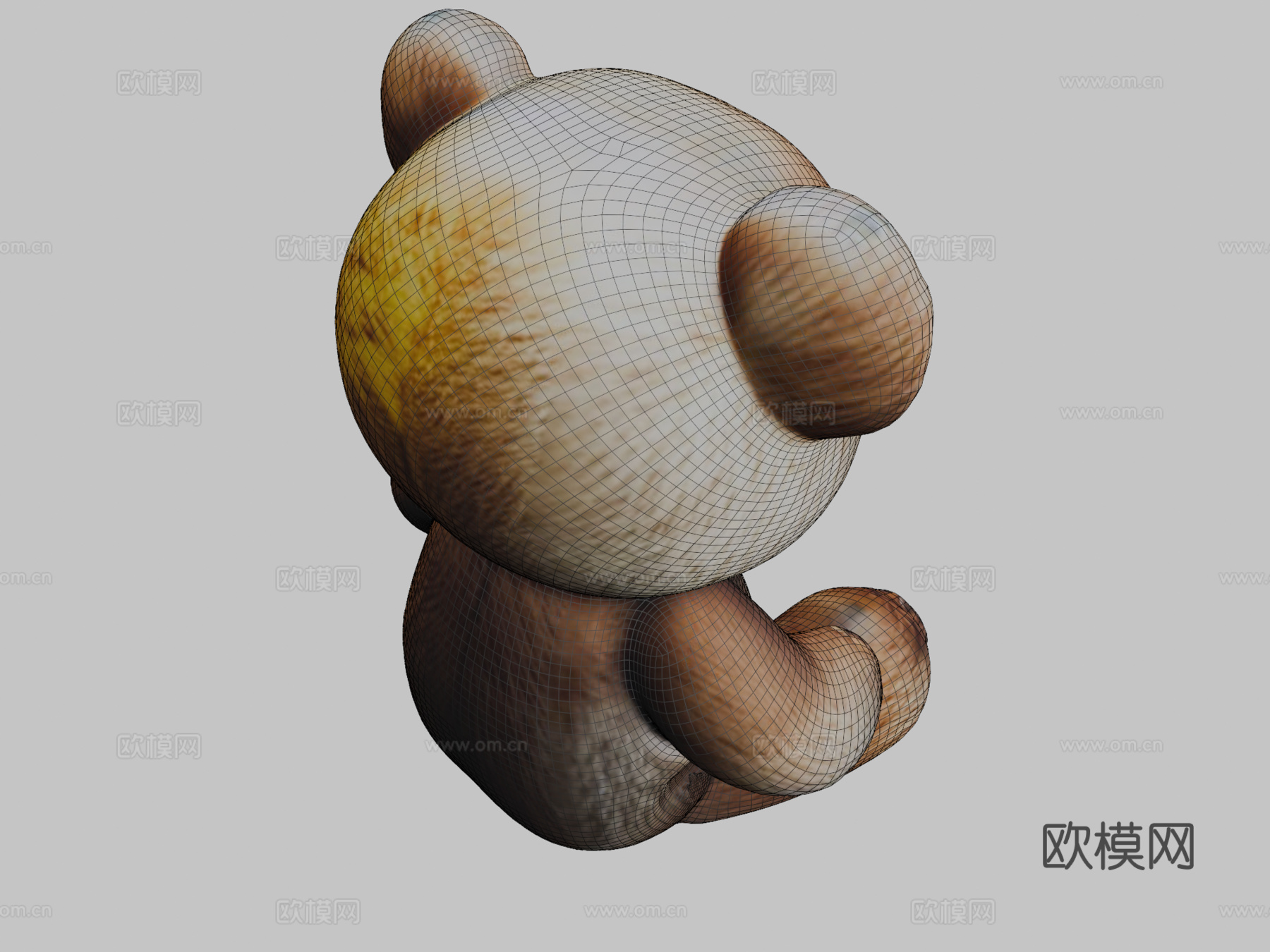 泰迪熊3d模型