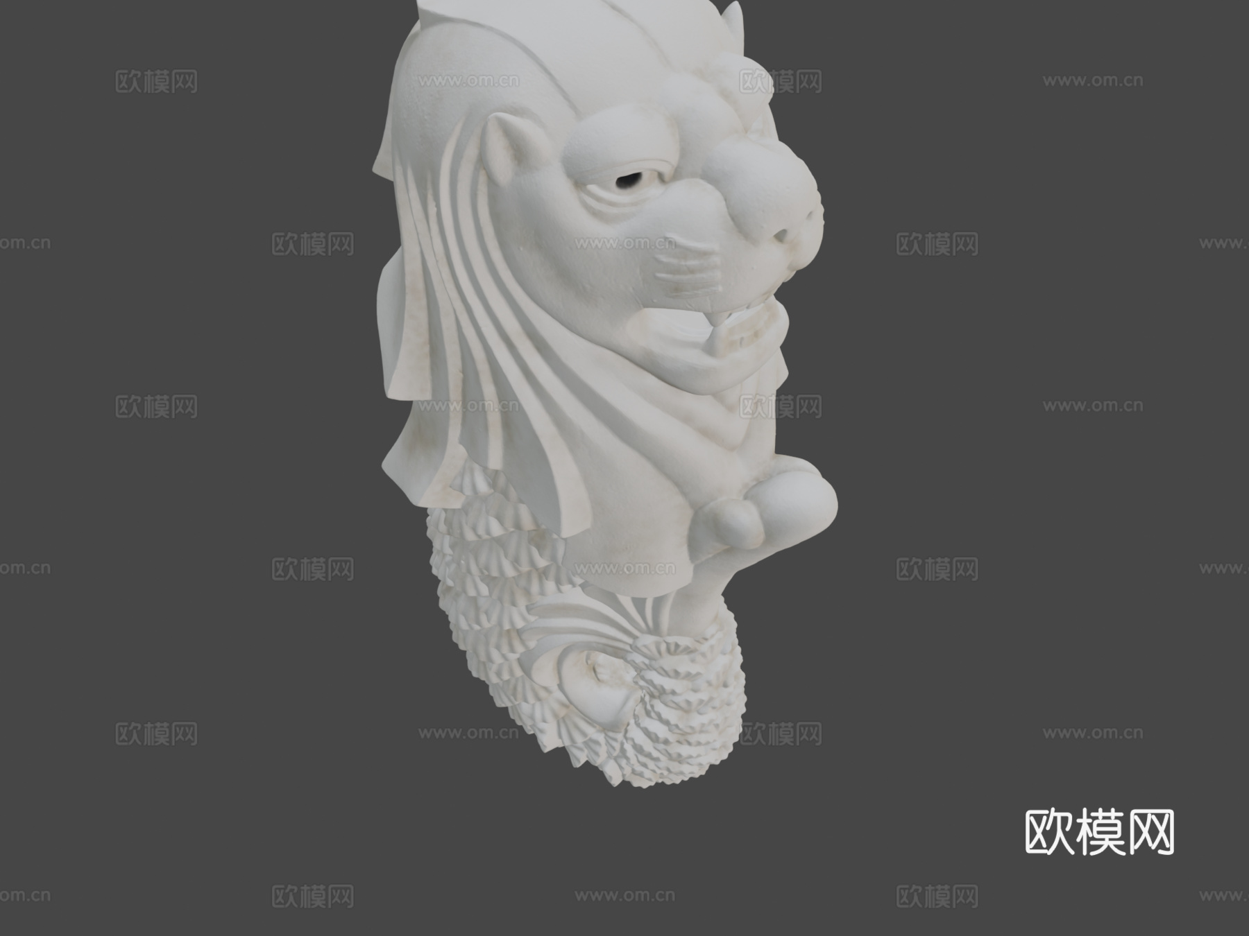 狮子3d模型