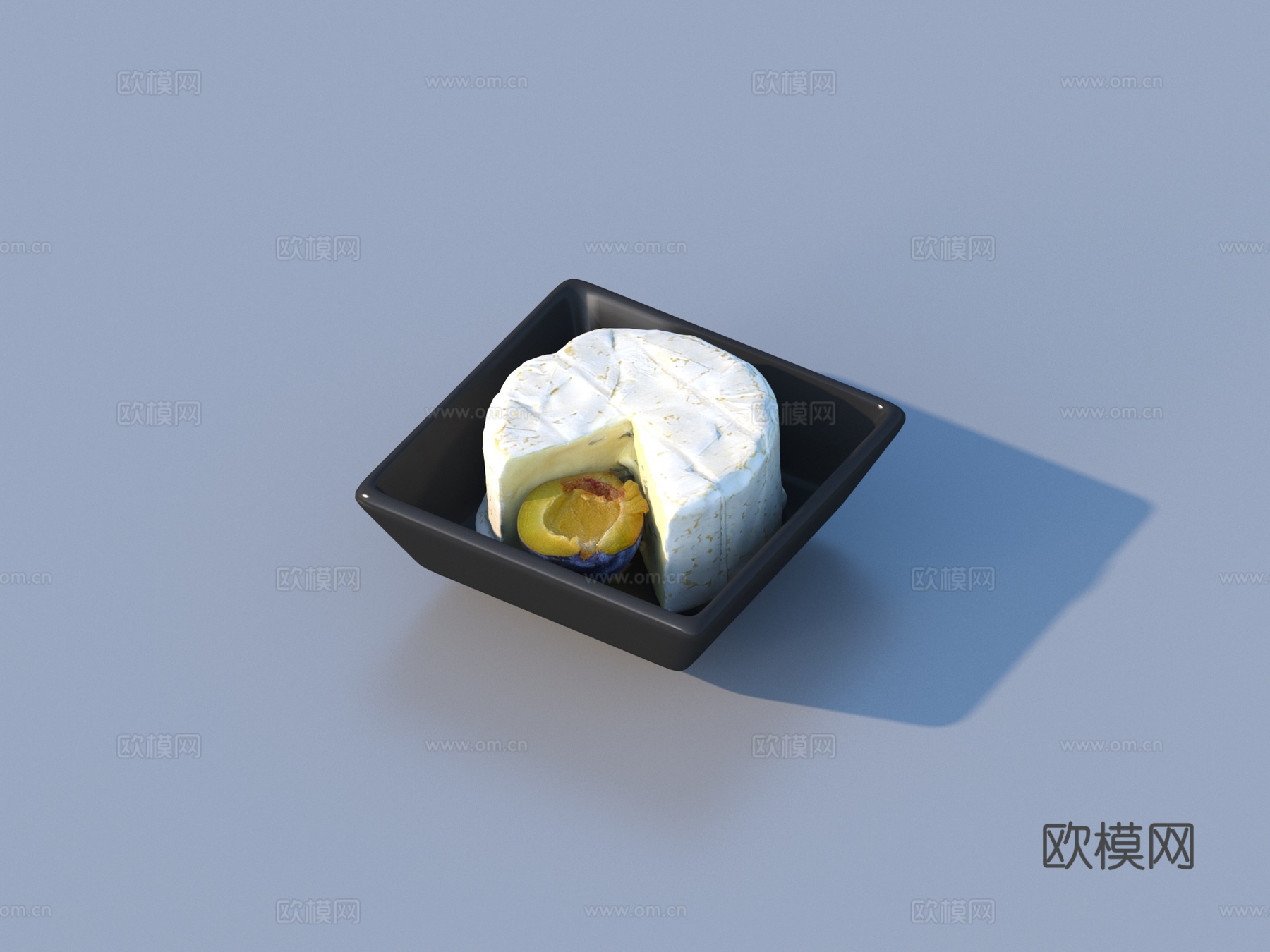点心 糕点 面包 蛋糕 美食 食物3d模型