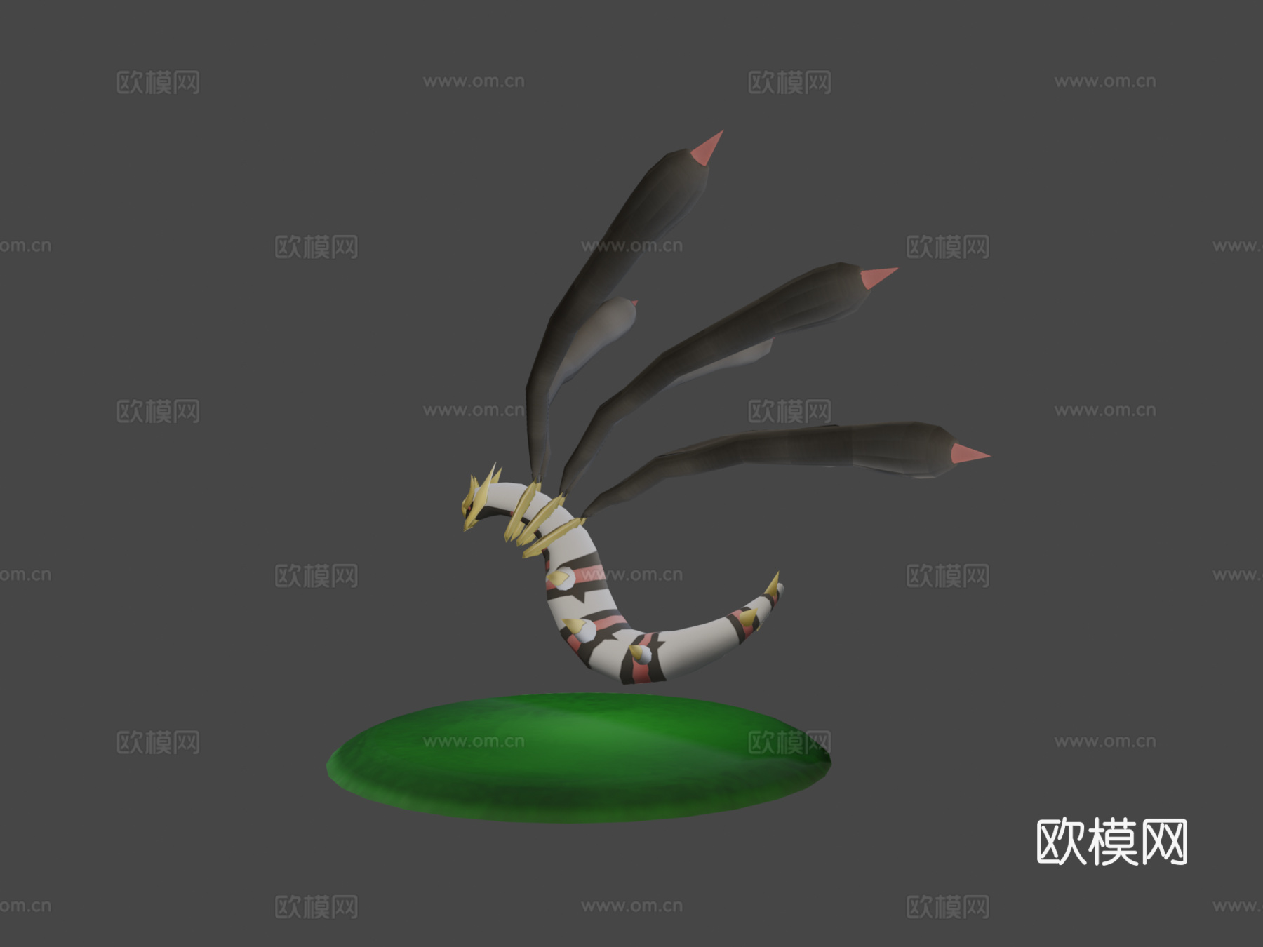 骑拉帝纳[起源]3d模型
