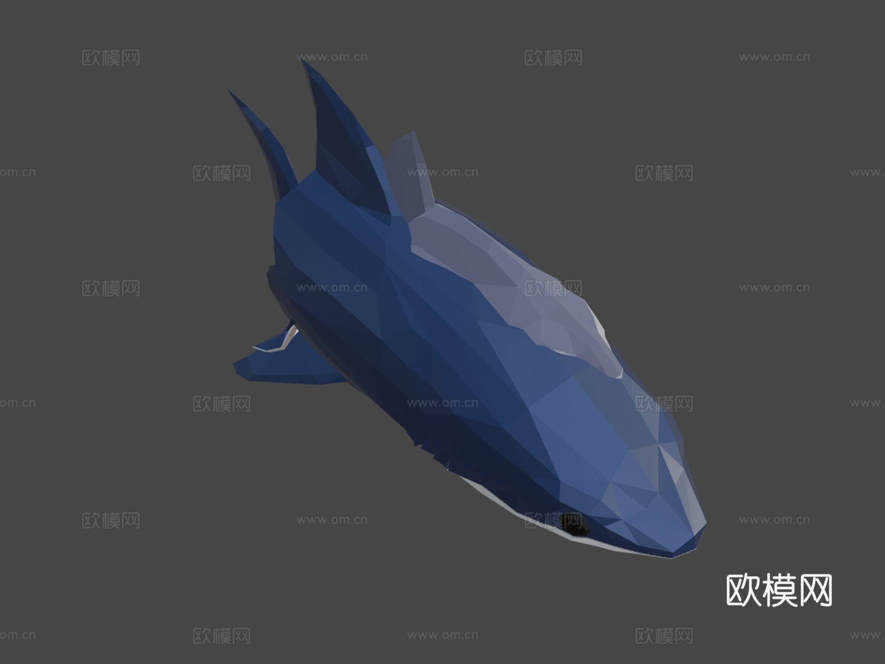 [低多边形]动态海洋动物第3卷3d模型