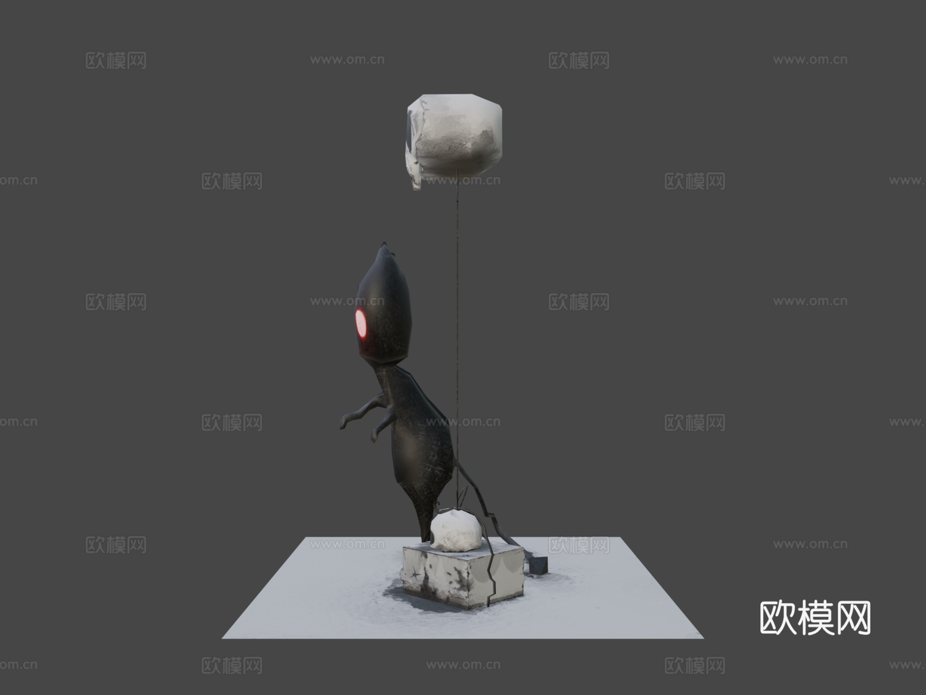 恶魔男孩3d模型