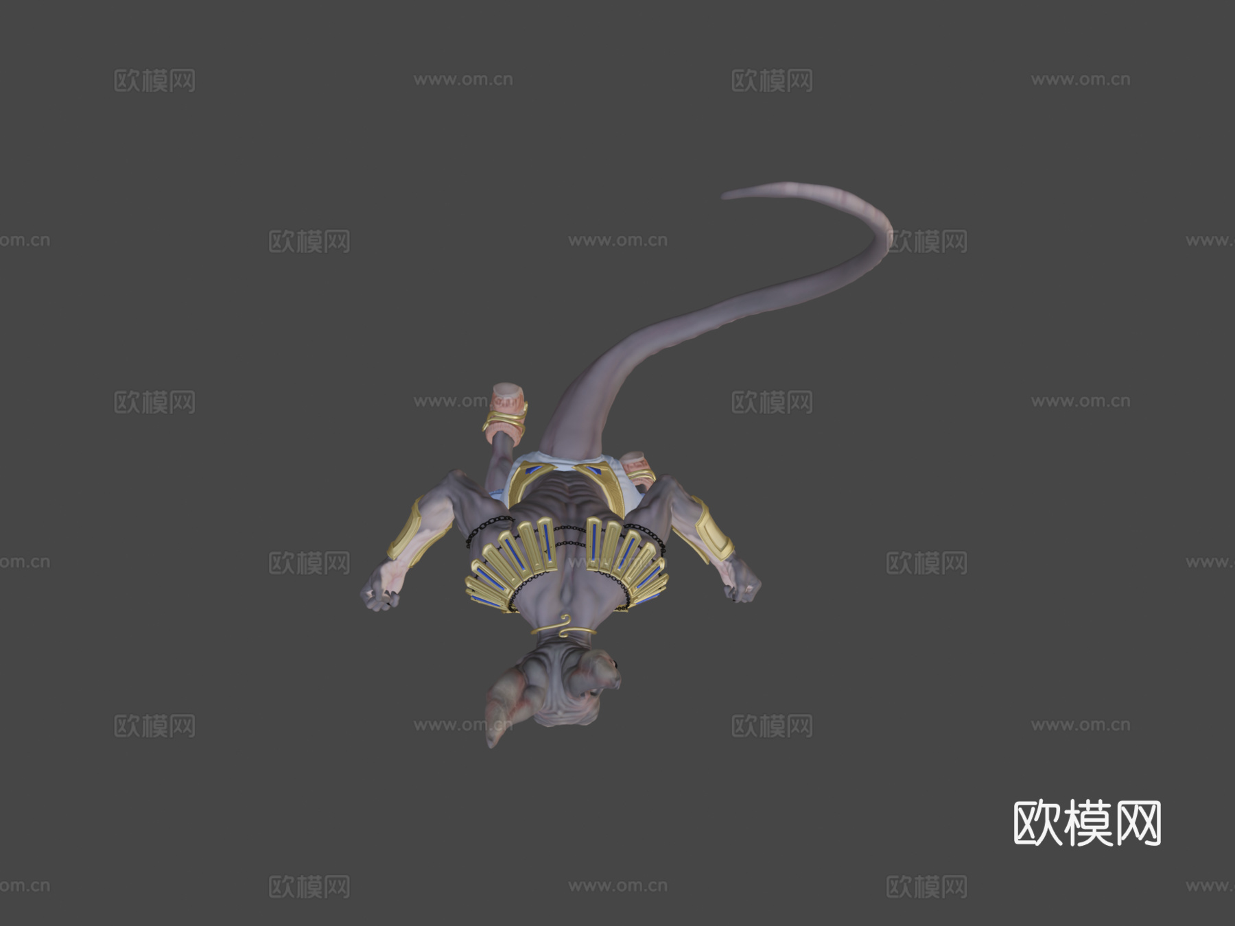 比鲁斯高清3D雕塑3d模型