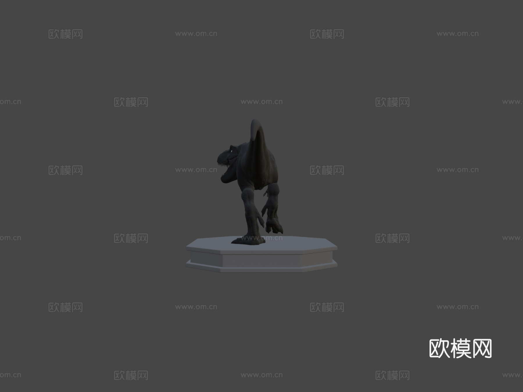 暴龙3d模型