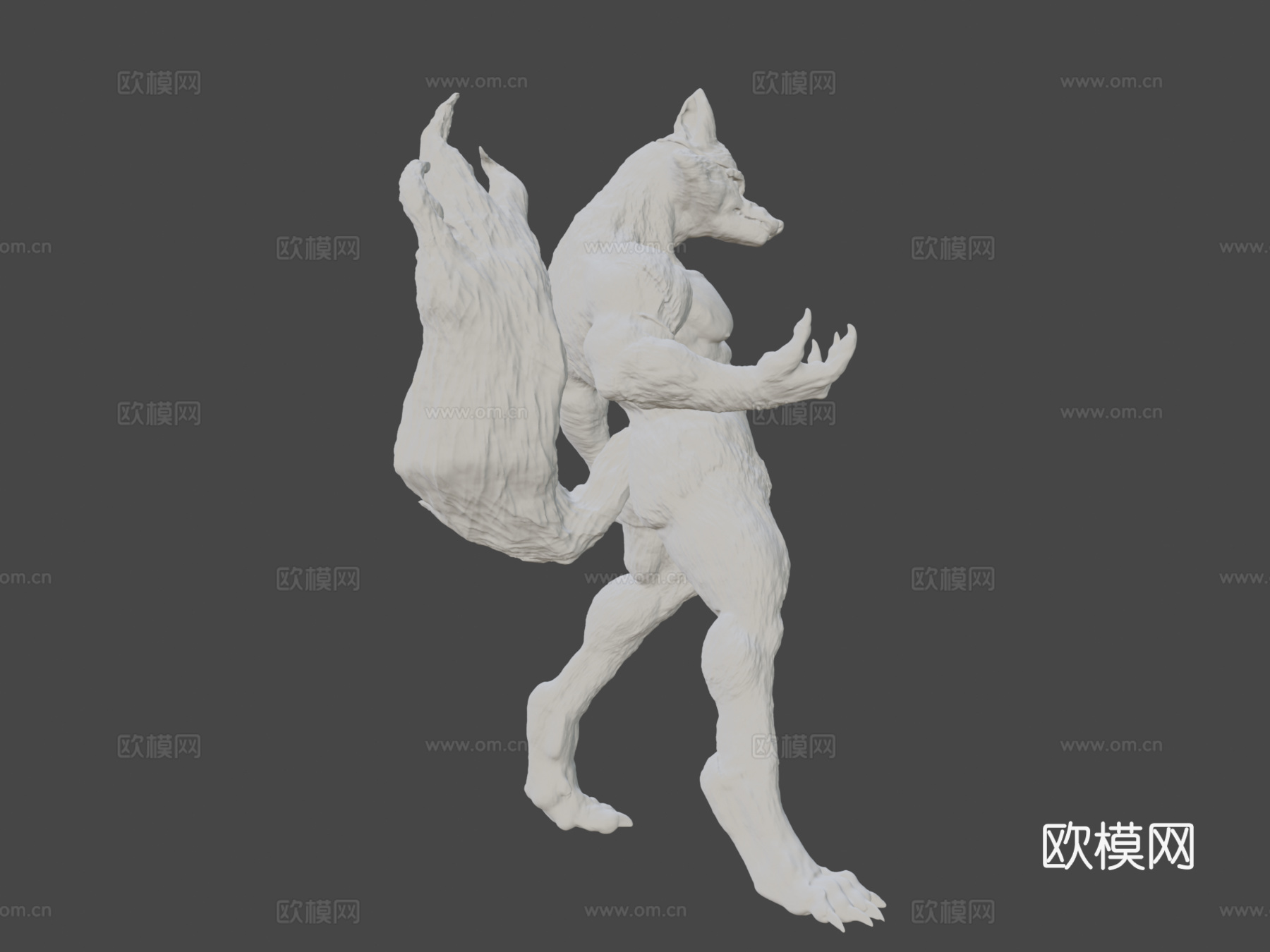 狐狸-角色设计#23d模型