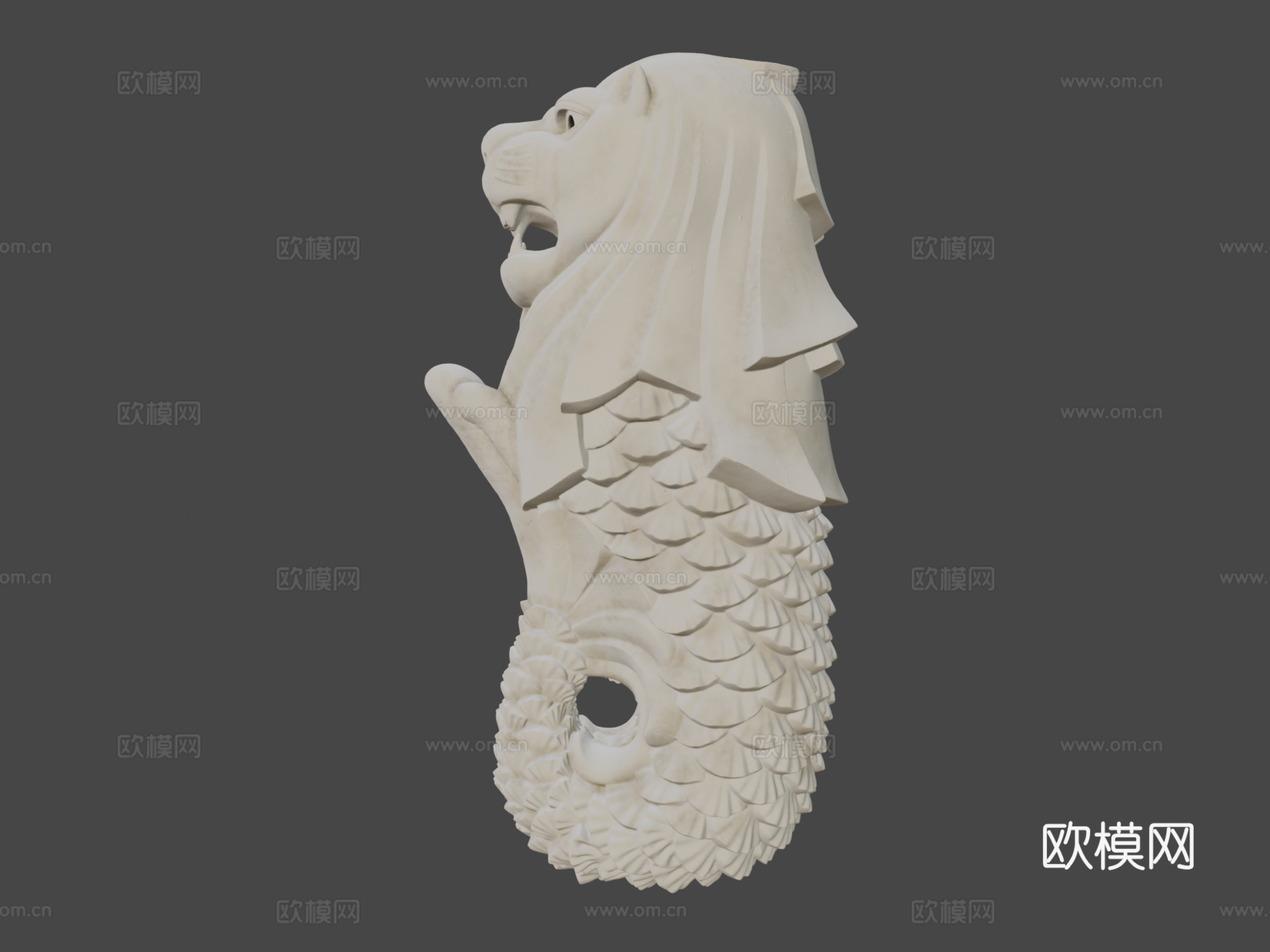 狮子3d模型