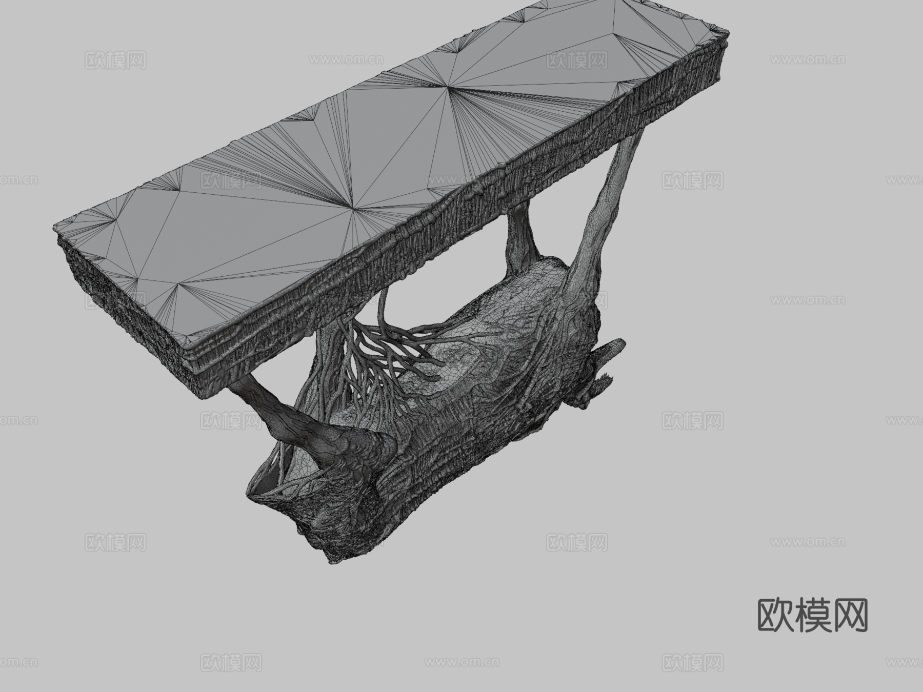 外星马3d模型