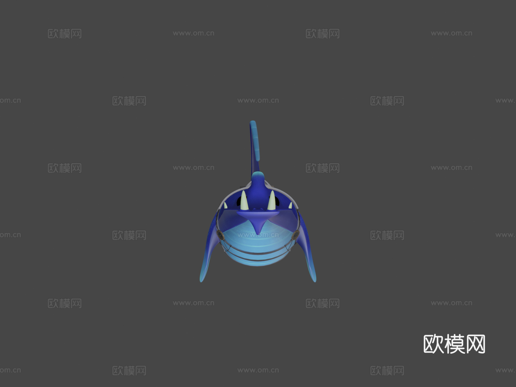 番红花动画3d模型