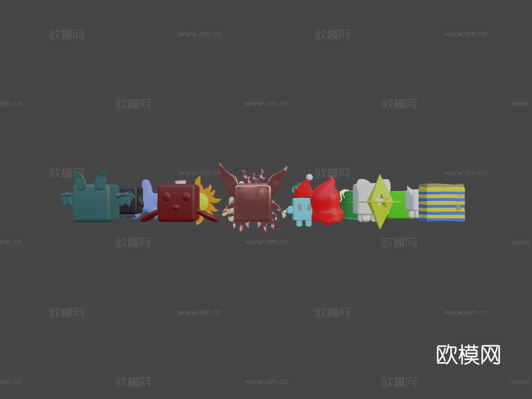 Roblox游戏就绪宠物3d模型