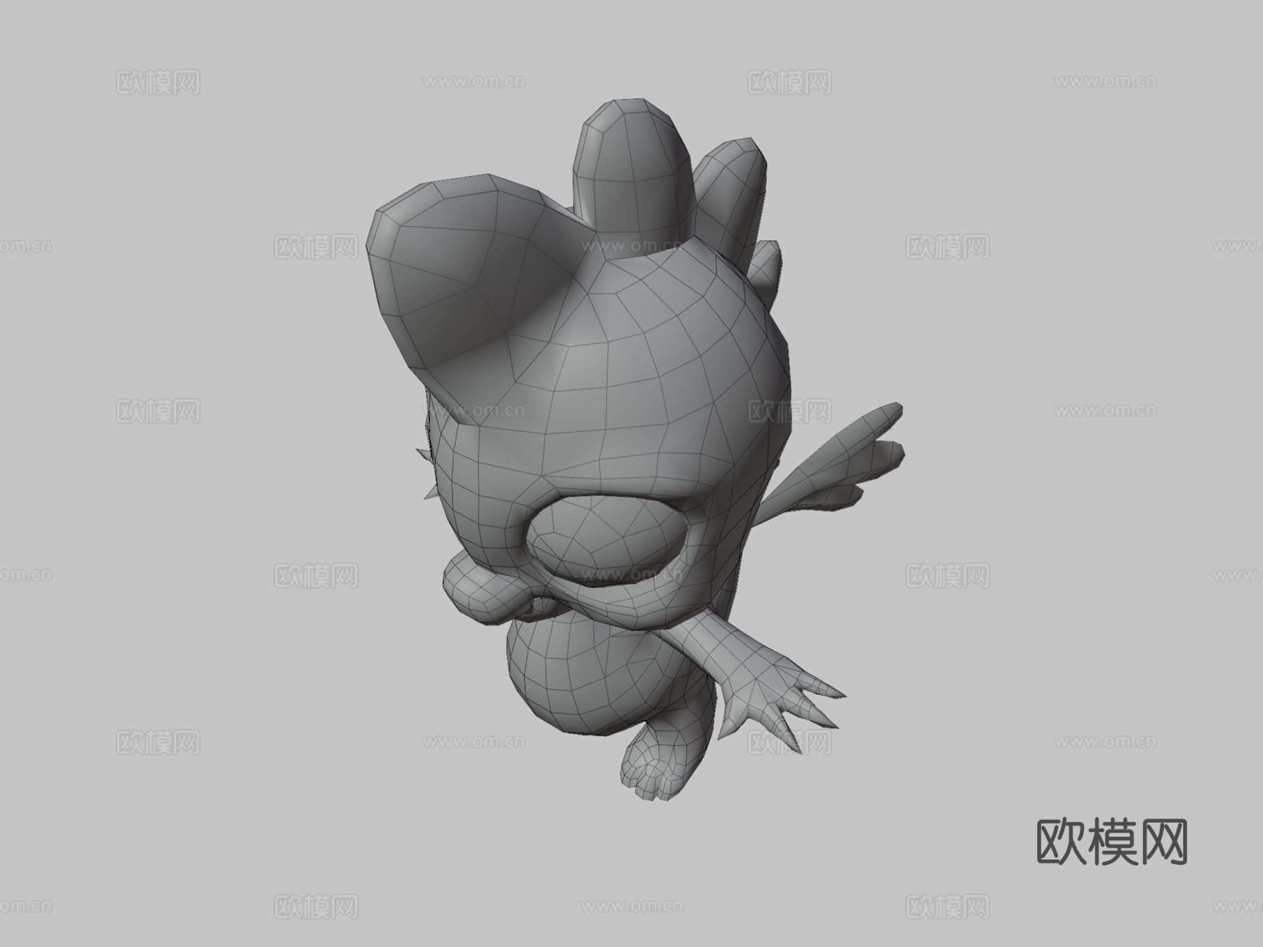 我的小马驹斯派克3d模型