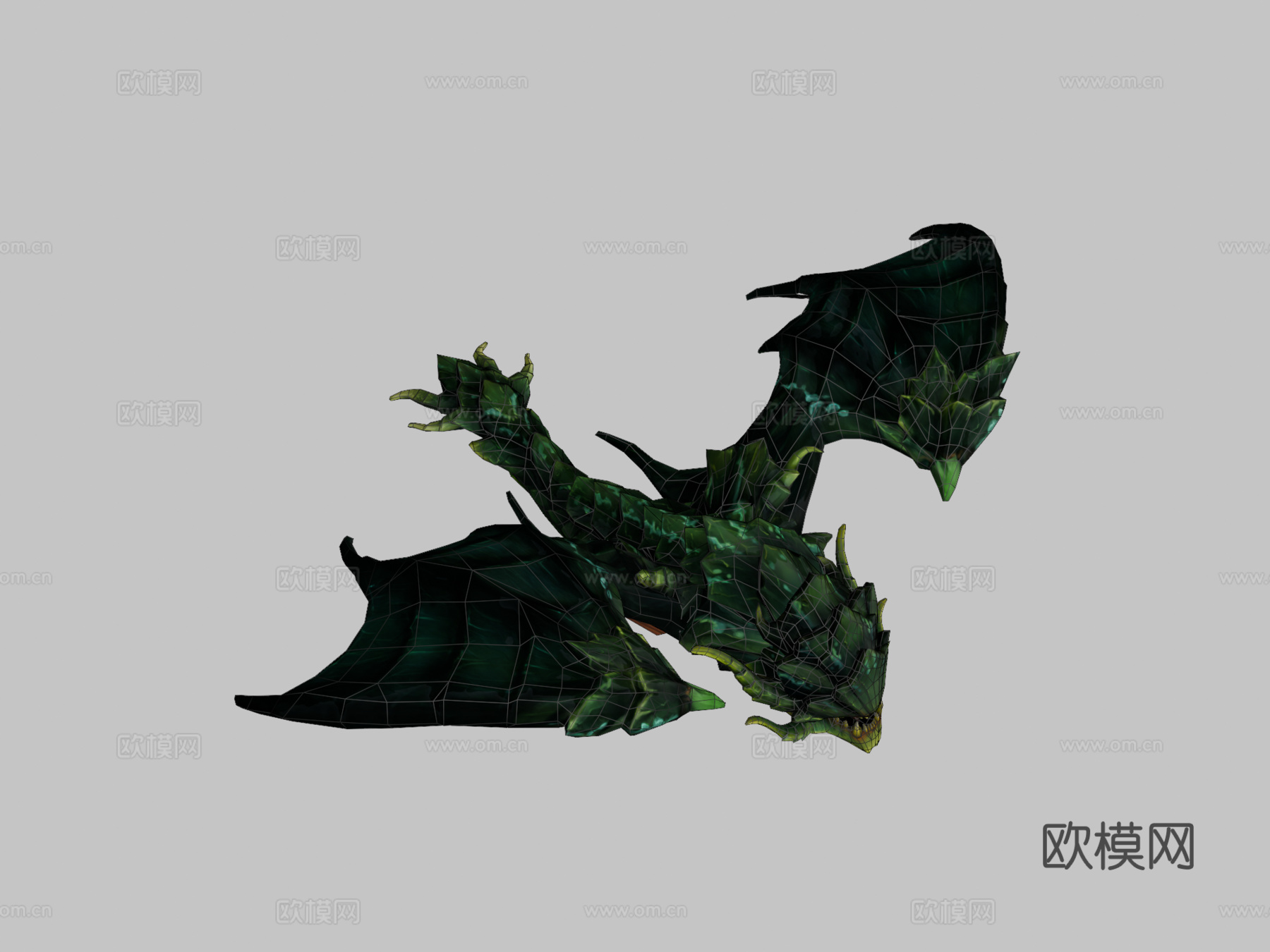 恶毒斯莱特林,Dota2蝮蛇套装3d模型