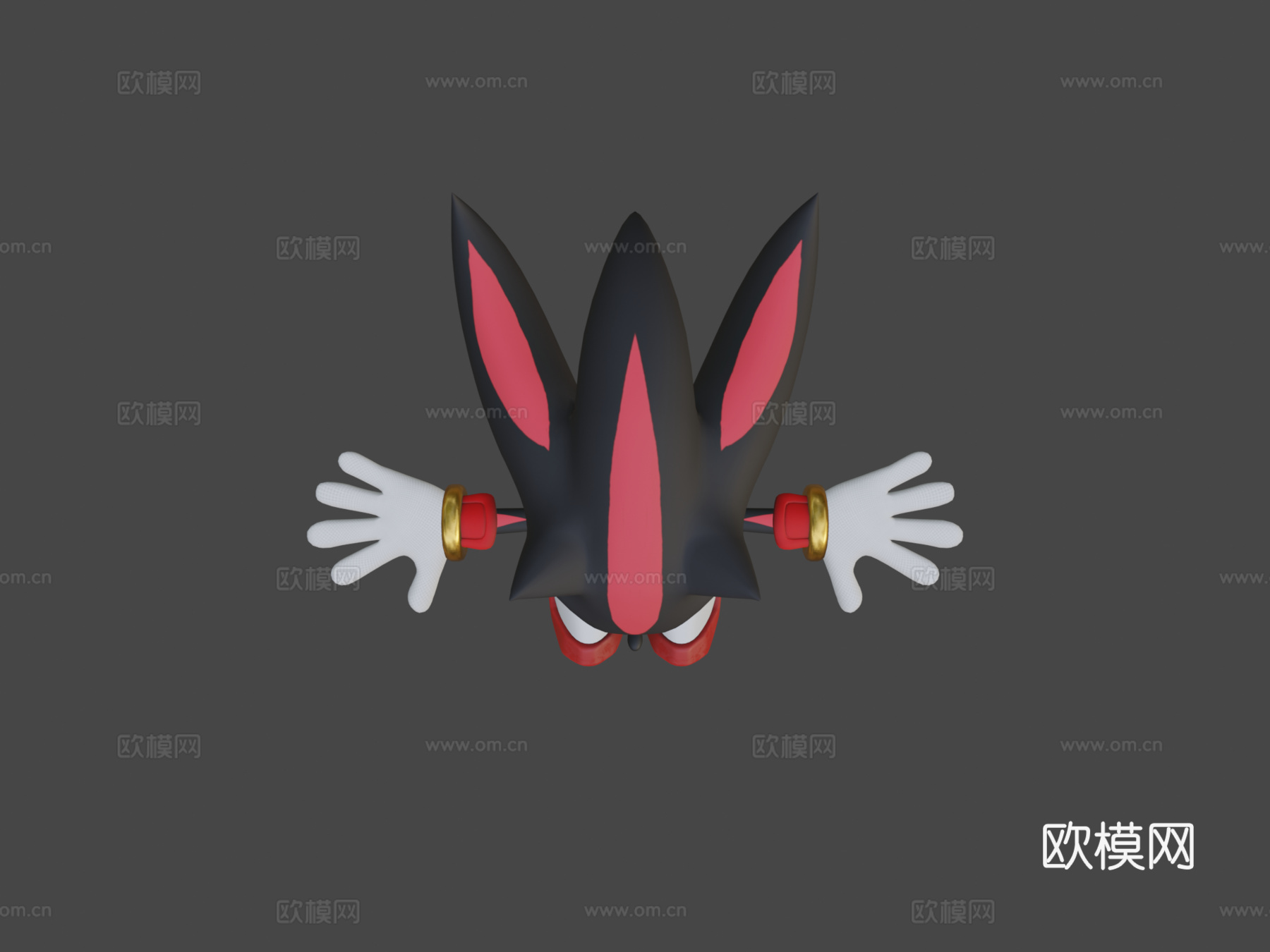 刺猬暗影3d模型