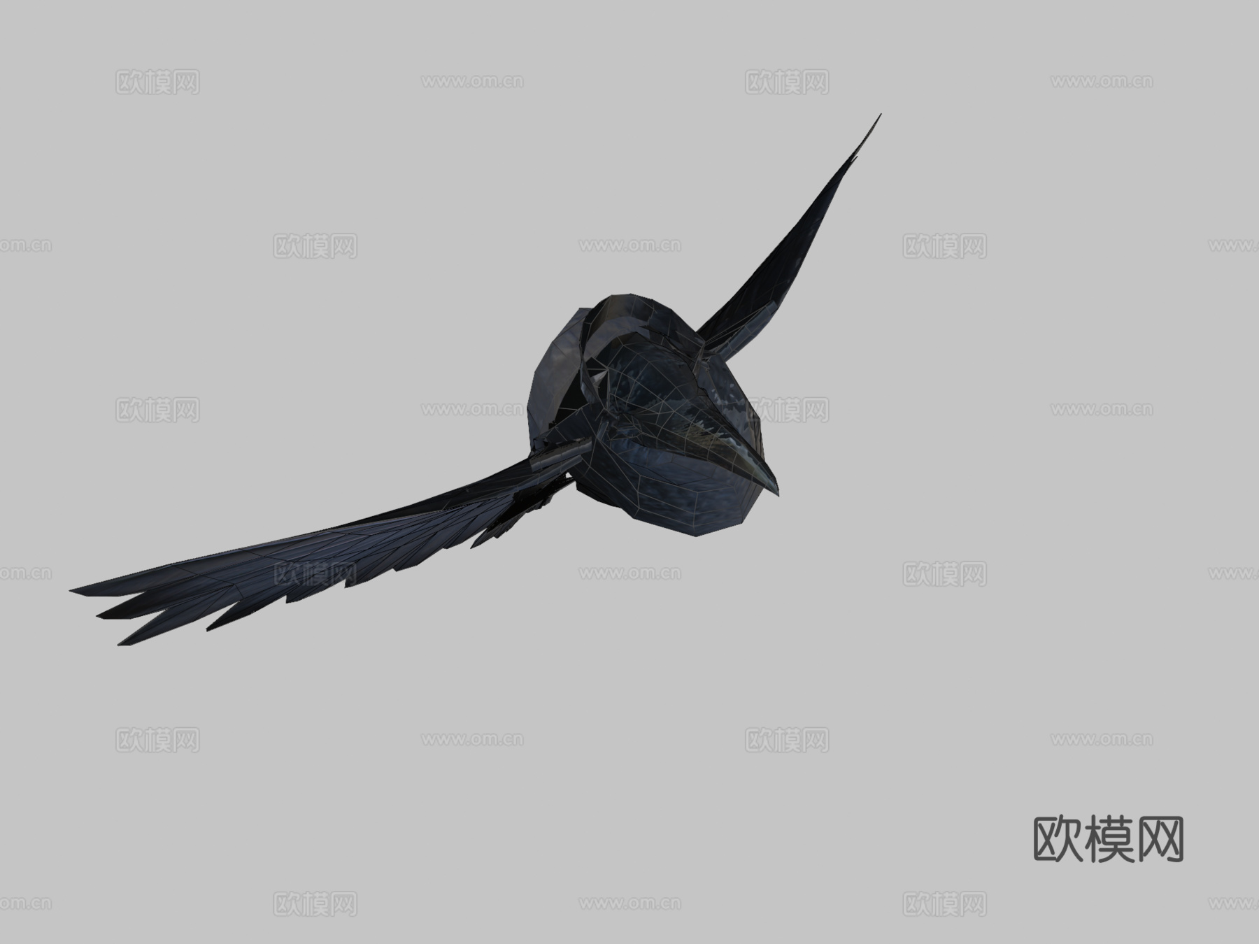 梅德休乌鸦3d模型