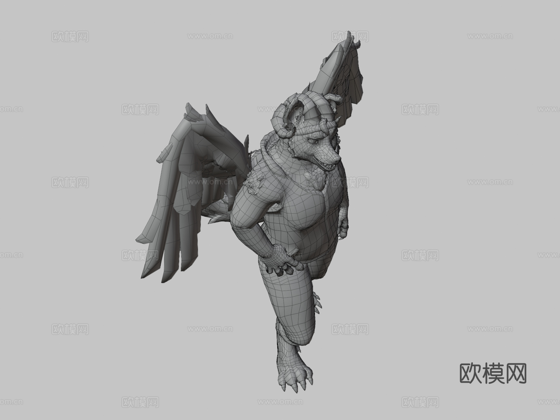 诈骗警告-银河狼-VRChat虚拟形象3d模型
