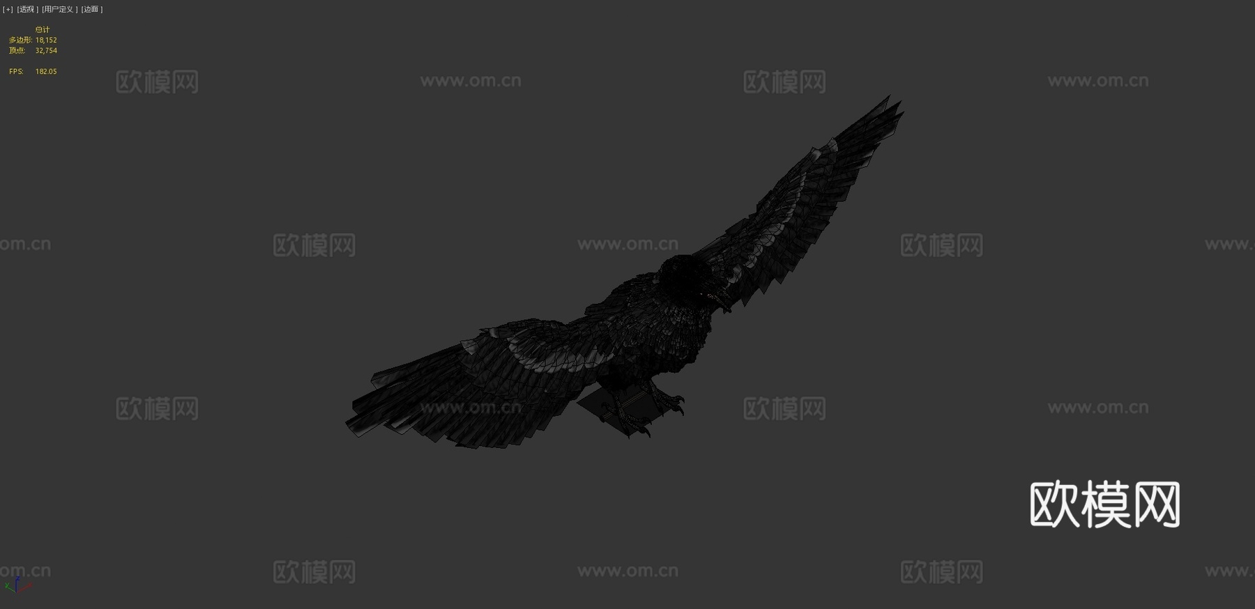 美洲乌鸦su模型