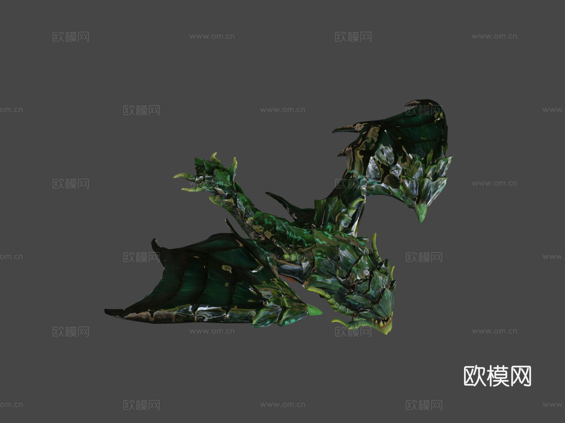 恶毒斯莱特林,Dota2蝮蛇套装3d模型