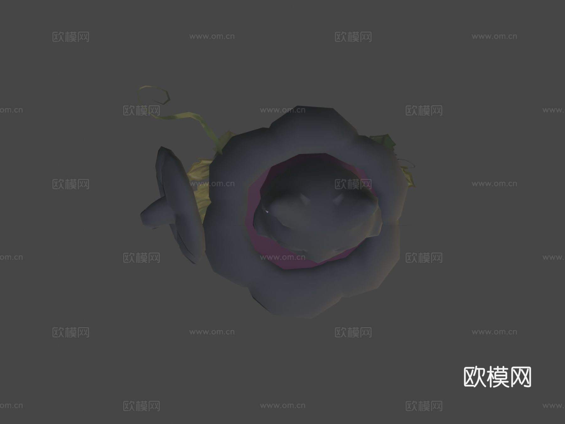卡通形象猫3d模型